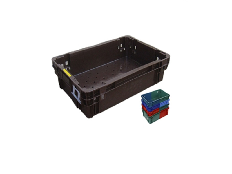 No. 319-1 Reversible Stackable Double-color Plastic Basket