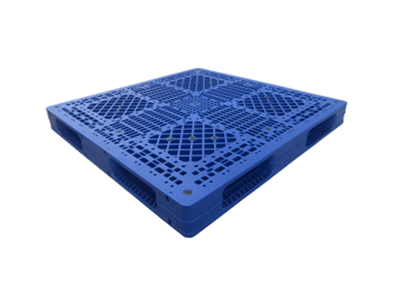 T82-1414 Double-Sided Grid Welded Pallet (Steel Pipe Insertable)